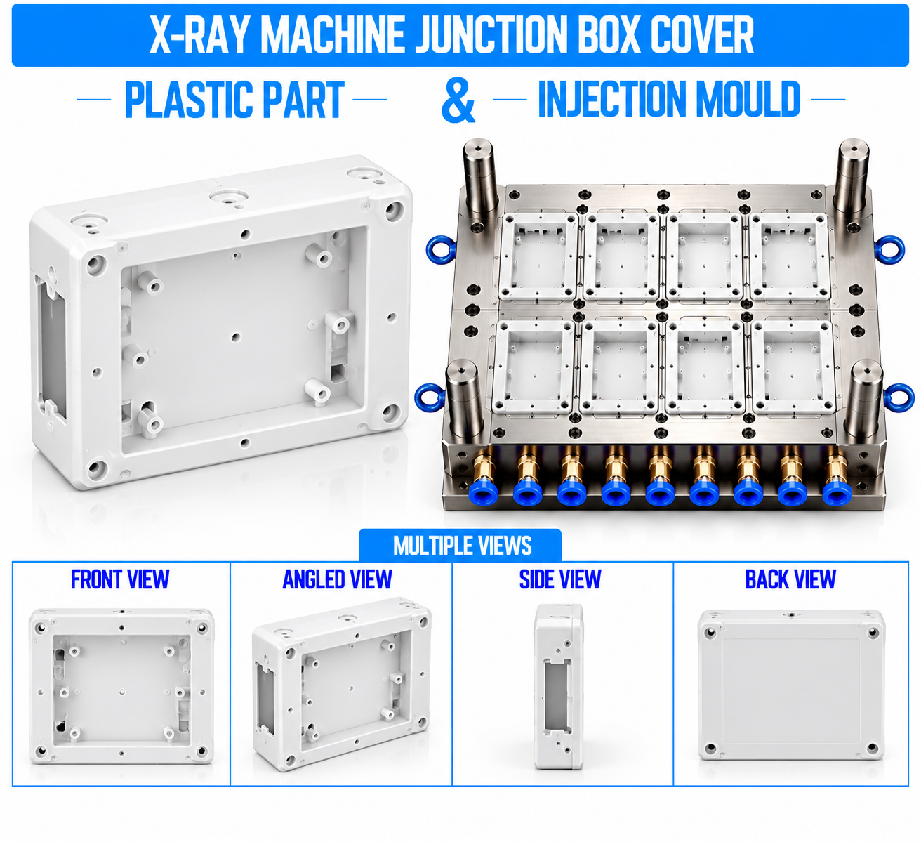 X-Ray Machine Plastic Junction Box Cover Mould and Moulding Service